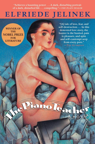 Cover of The Piano Teacher by Elfriede Jelinek